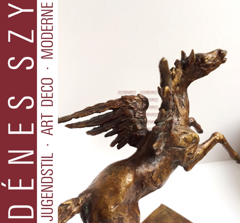 Renée SINTENIS: Pegasus. Bronze Figur, Berlin 1952