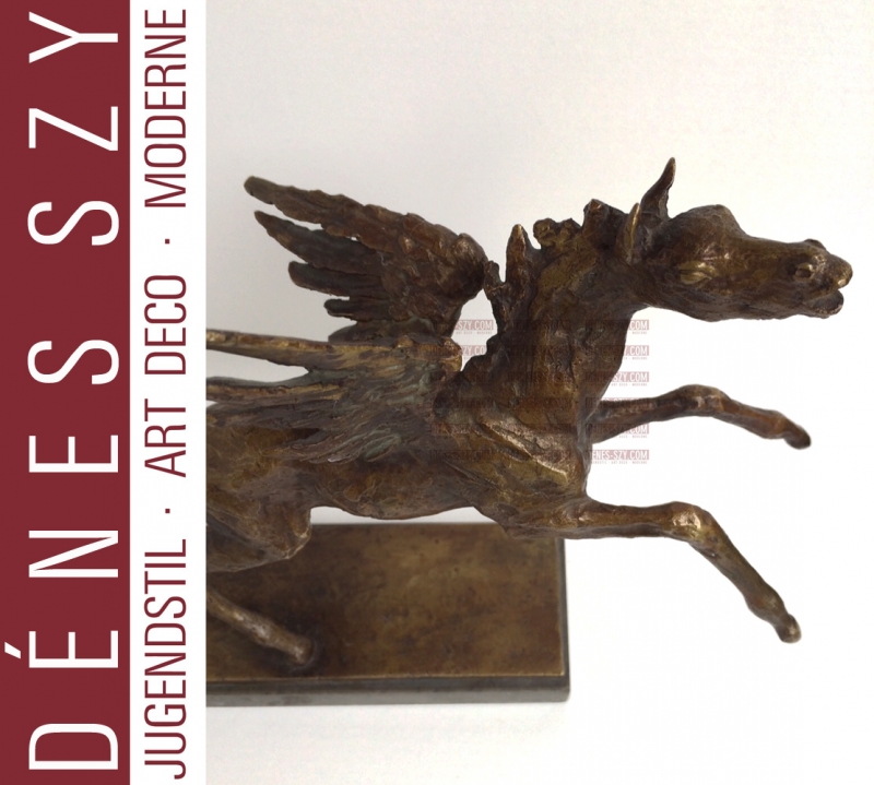 Renée SINTENIS: Pegasus. Bronze Figur, Berlin 1952