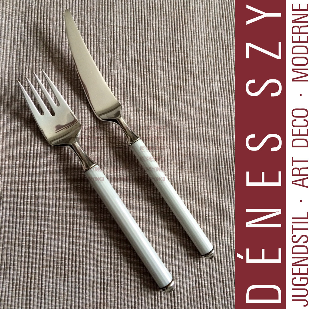 FISCHBESTECK Mid century modern Rosenthal KGH Sterling Besteck