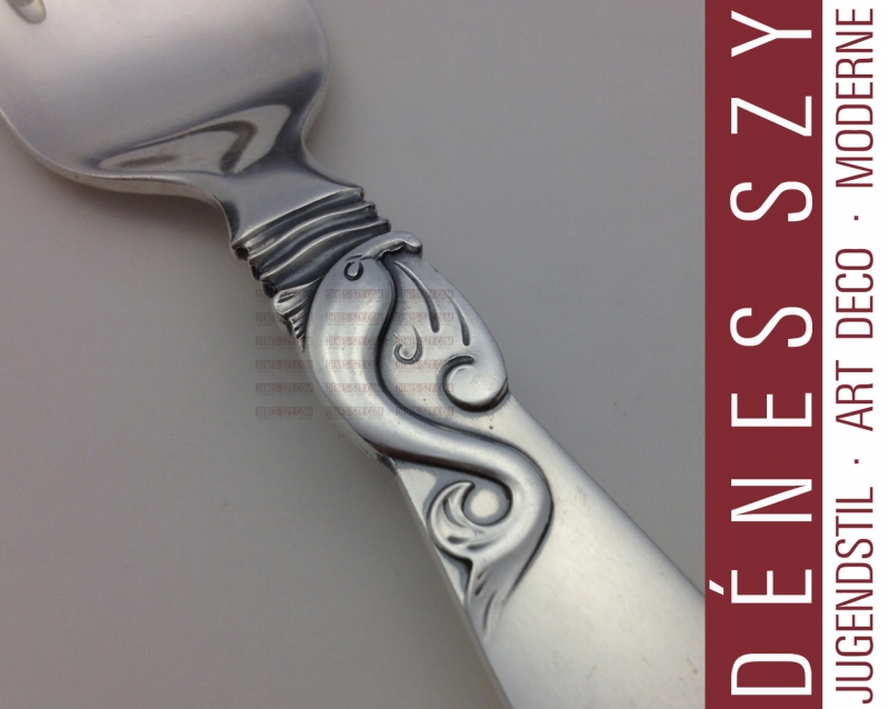 DELFIN DOLPHIN Frigast Silberbesteck SOLV TAFELGABEL DENMARK