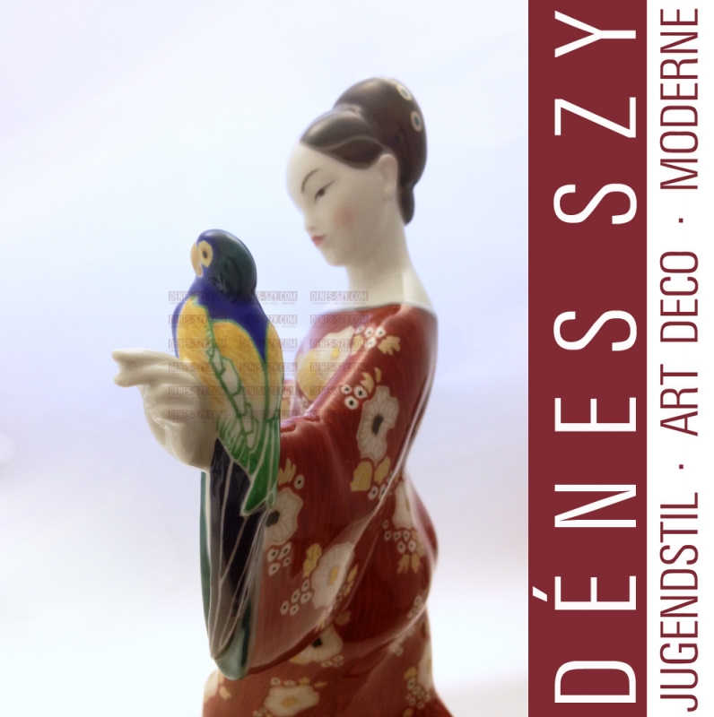Royal KPM Berlin porcelain figurine, chinese woman, Amberg Wedding Trail
