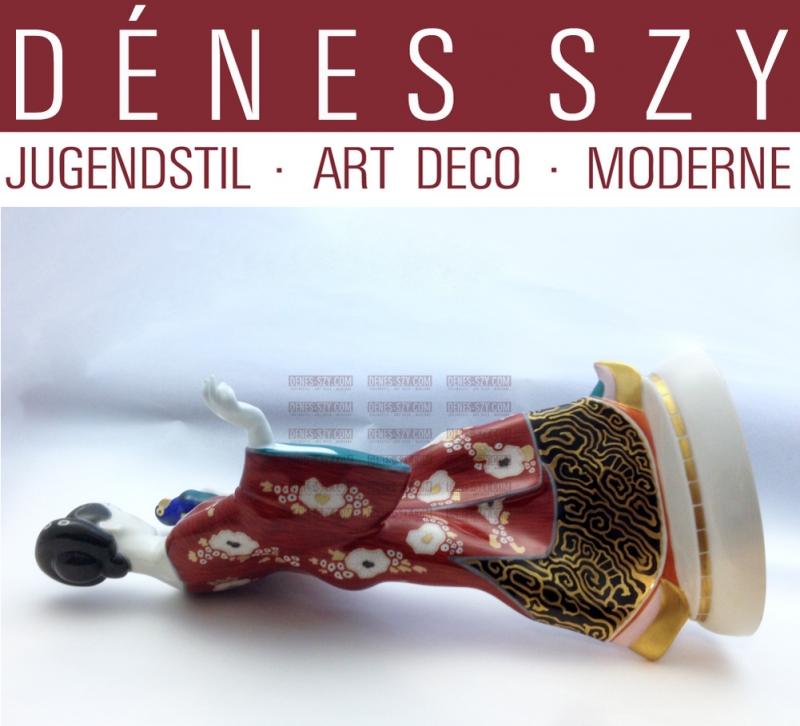 Royal KPM Berlin porcelain figurine, chinese woman, Amberg Wedding Trail