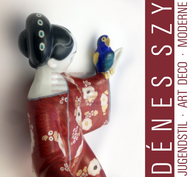 Royal KPM Berlin porcelain figurine, chinese woman, Amberg Wedding Trail