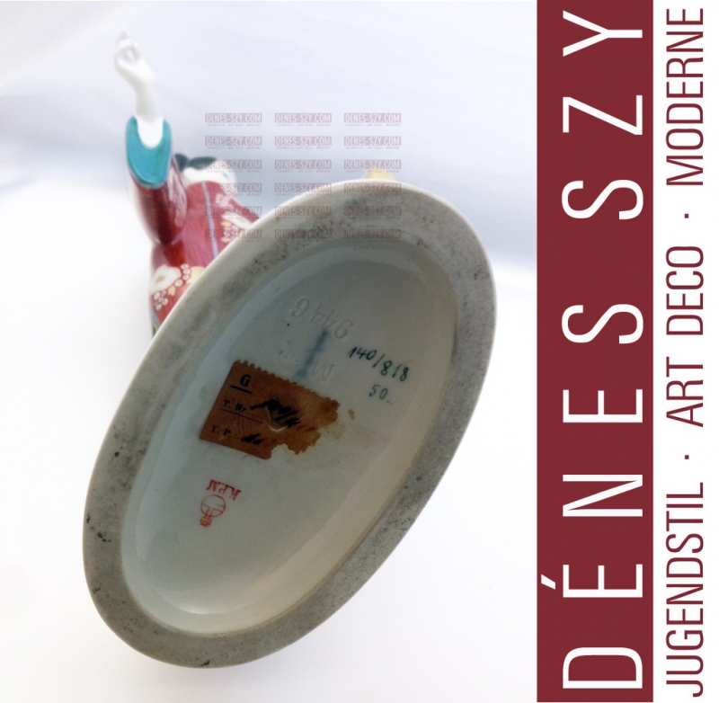 Royal KPM Berlin porcelain figurine, chinese woman, Amberg Wedding Trail