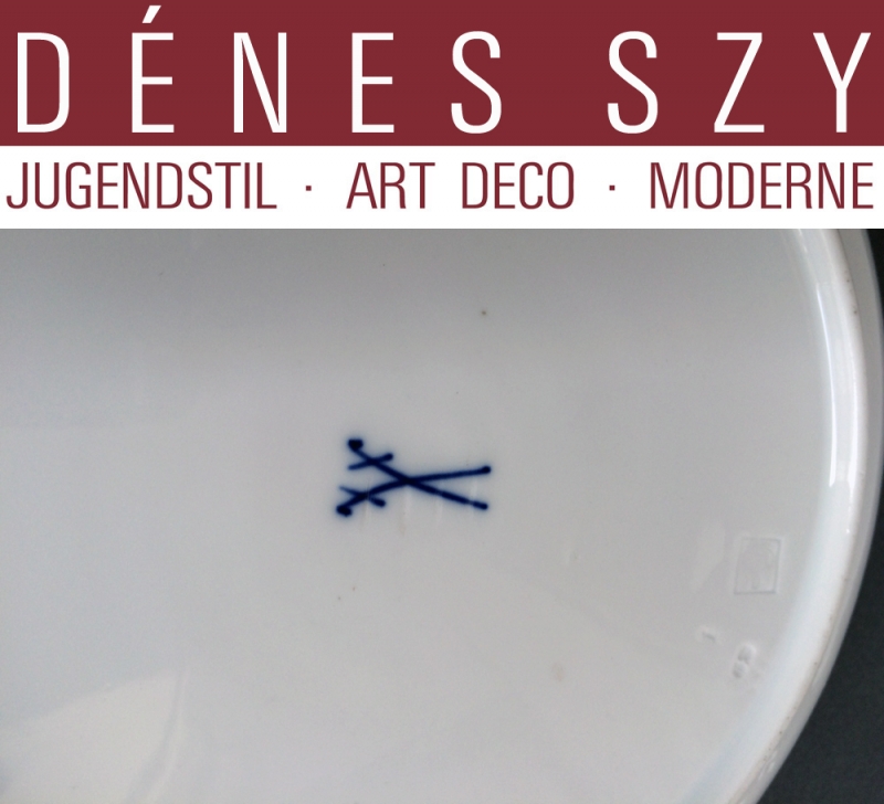 Henry van de Velde, coup de fouet, porcelaine de Meissen, Bol XXL