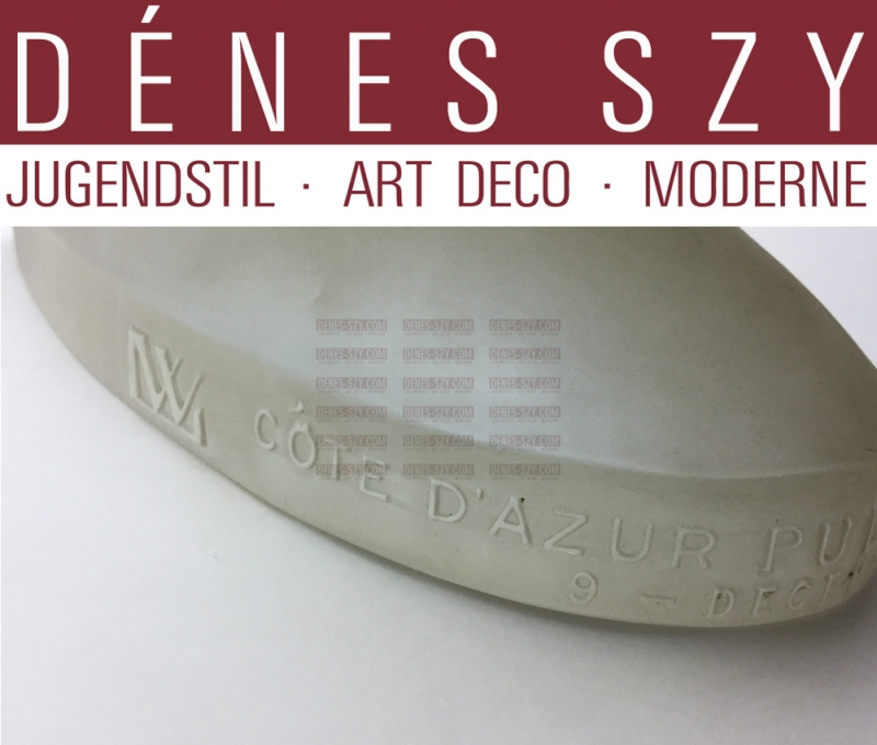 Trophée de verre Pullmann express par René Lalique 1929