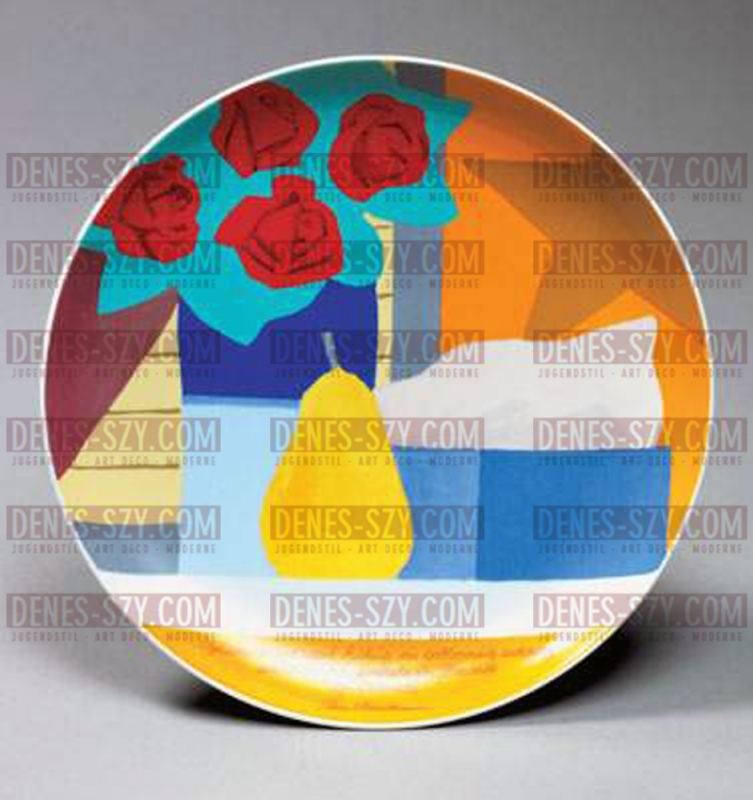 TOM WESSELMANN, Frozen Tears ROZENTHAL PORZELLAN TELLER