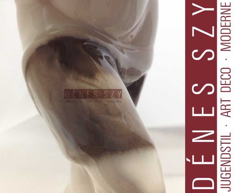 Procession de mariage de KPM Berlin, Conception: Adolph Amberg 1908/10, Exécution: Manufacture nationale de porcelaine de Berlin - KPM 1er quart du 20e siècle. Arabe avec bagpipe