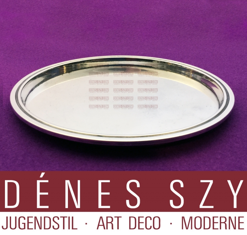 Georg Jensen Pyramid silver xxl bottle holder coaster 632 B