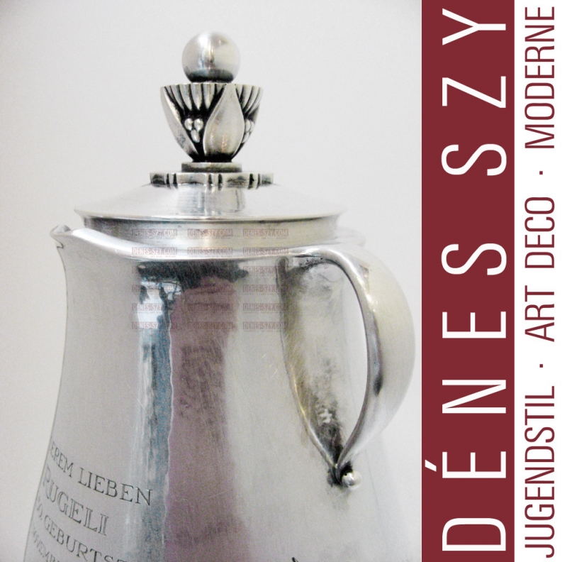 Georg Jensen Sterling Silver Cactus Cocktail Shaker 572 A