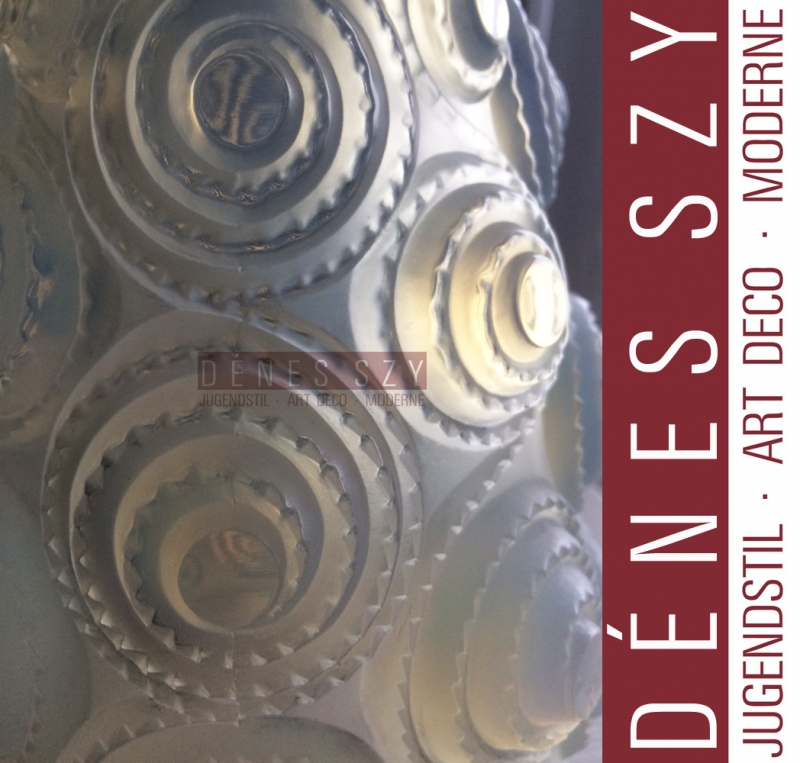 R. Lalique France kleine Art DECO VASE SPIRALES 1930