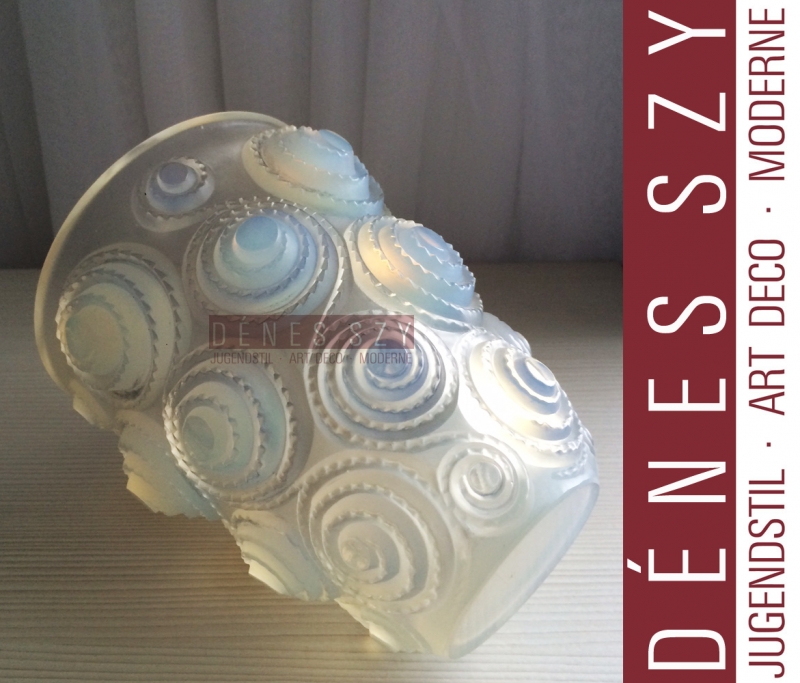 Spirales, vaso Art Deco R. Lalique France del 1930, firmato