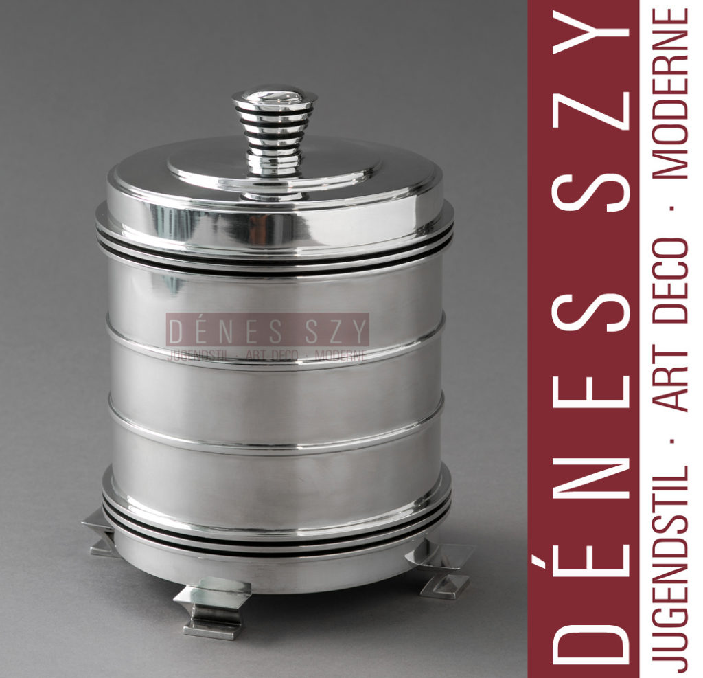 Boite en argent sterling Georg Jensen # 796 de Jorgen Jensen