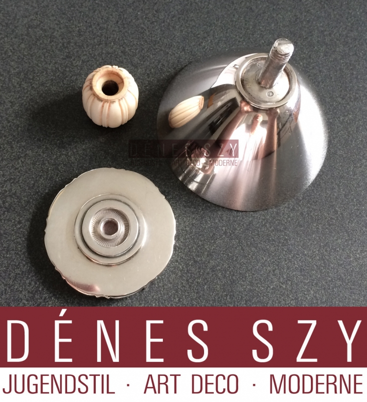 Evald Nielsen Set di frullatore cocktail con coppe e vassoio in argento Sterling decoro di orso bruno