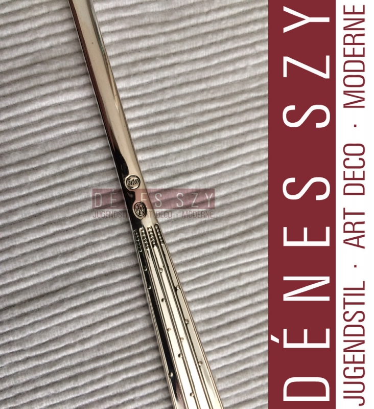 Mogensen, couverts, motif champagne, argent danois 830, fourchette à homard