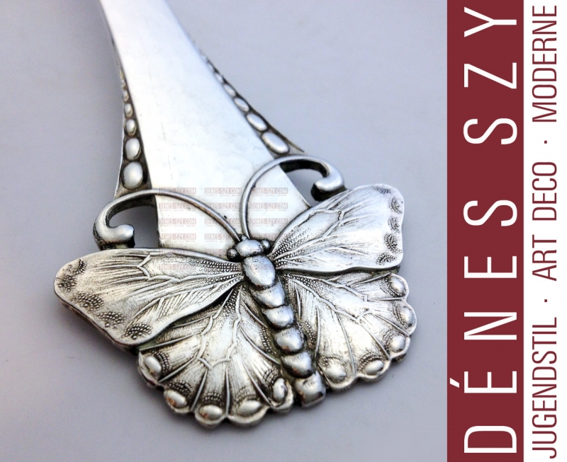 XL template vegetable spoon round butterfly pattern SOMMERFUGL