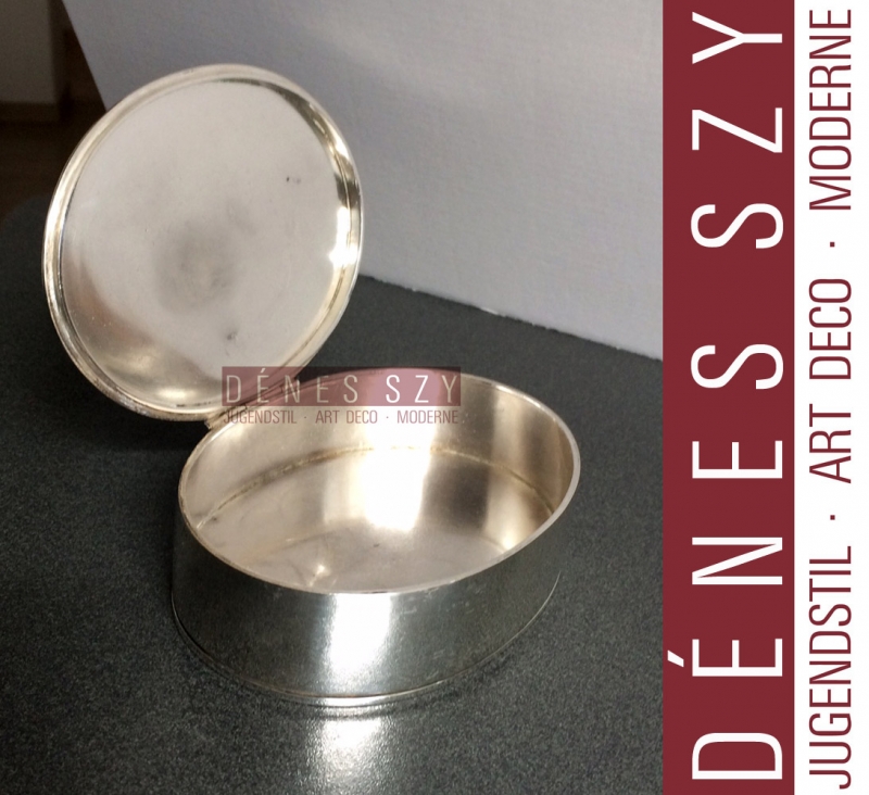 GEORG JENSEN Sterling Art Deco Handmade Jewelry Box Harald Nielsen Design 1932 # 150 G