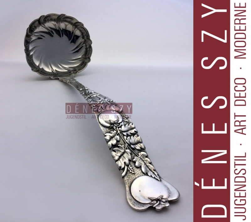 Vine pattern by Tiffany Sterling soup ladle 11 Inches CUTLERY