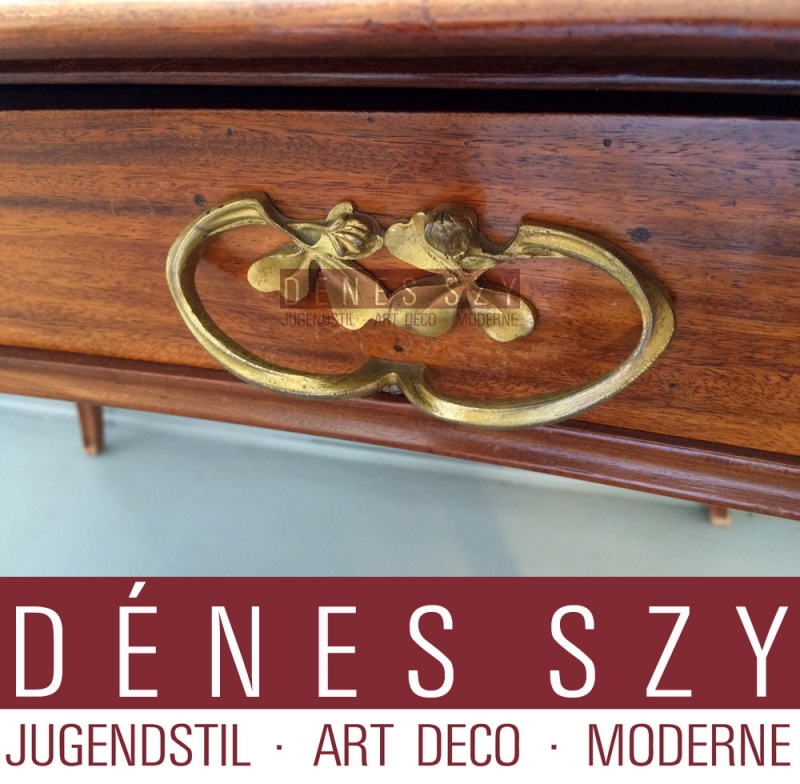 Louis Majorelle, Nancy, Élégant bureau pour dames avec bronze doré au feu