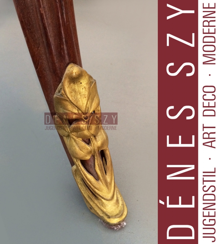 Louis Majorelle, Nancy, Élégant bureau pour dames avec bronze doré au feu