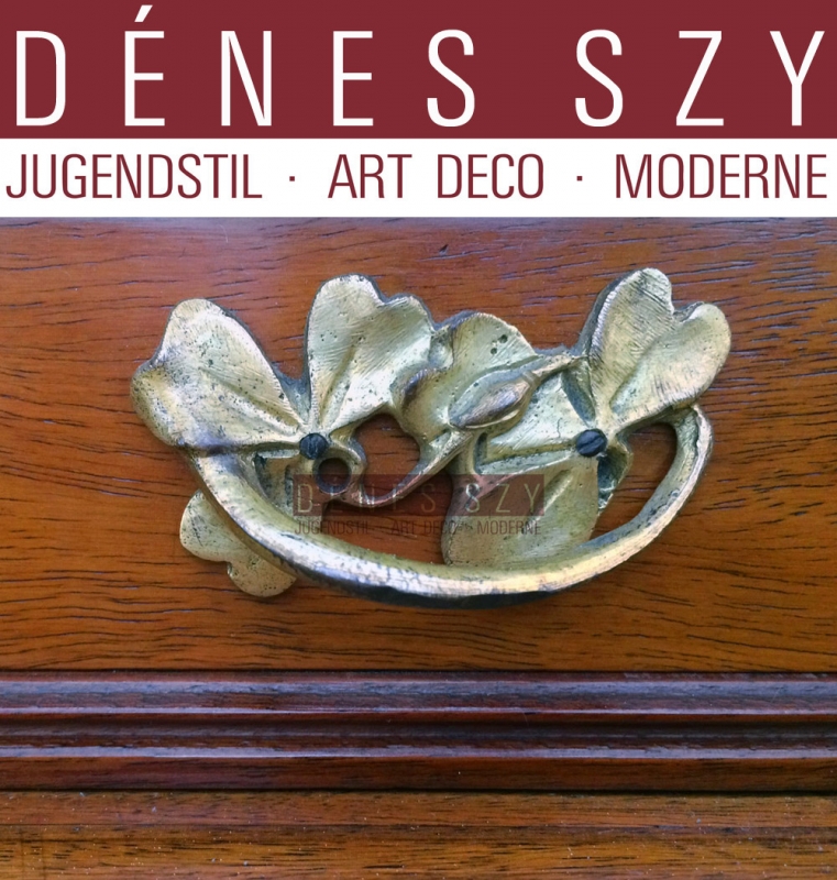 Louis Majorelle, Nancy, Élégant bureau pour dames avec bronze doré au feu