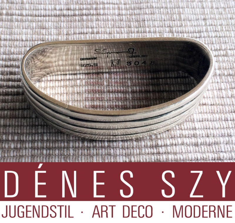 Georg Jensen SILBER BESTECK BERNADOTTE Serviettenring # 304 B