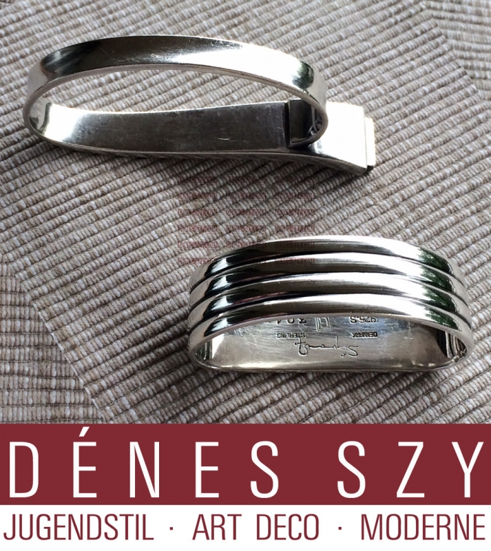 Georg Jensen SILBER BESTECK BERNADOTTE Serviettenring # 304 B