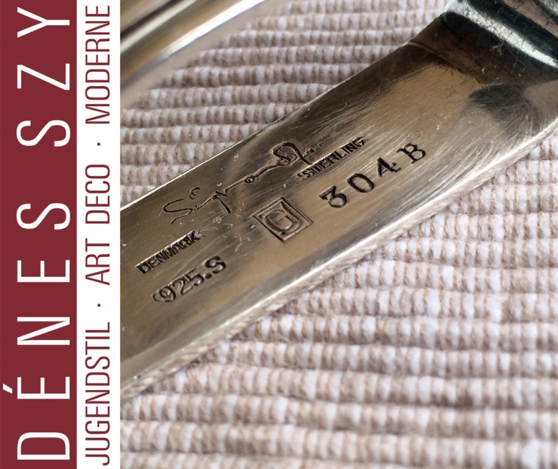 Georg Jensen SILBER BESTECK BERNADOTTE Serviettenring # 304 B