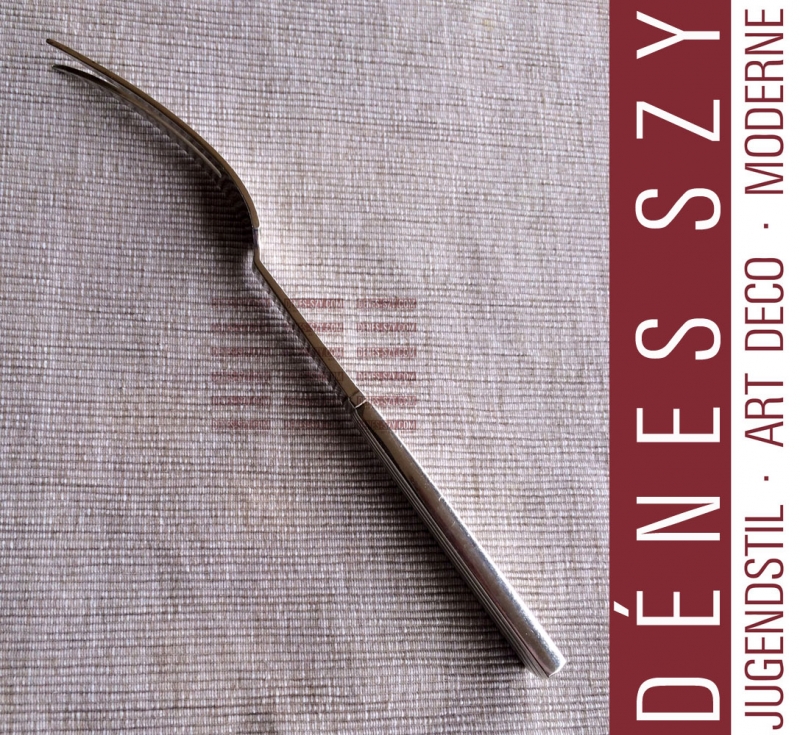 Georg Jensen silver cutlery Bernadotte XXL meat fork