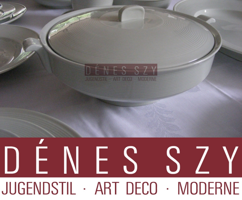 KPM Royal Berlin china design Friedlaender Halle form dinner service celadon