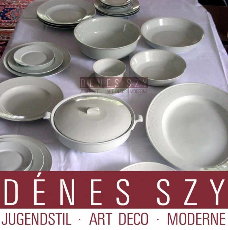 KPM Royal Berlin china design Friedlaender Halle form dinner service celadon