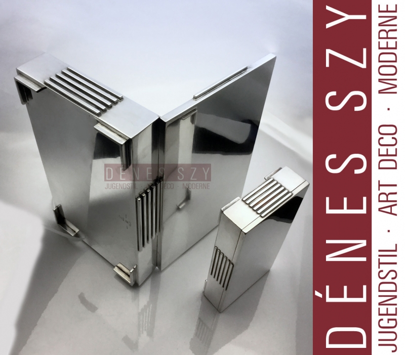 Scatola XXL in argento sterling Art Deco Georg Jensen 857 JJ