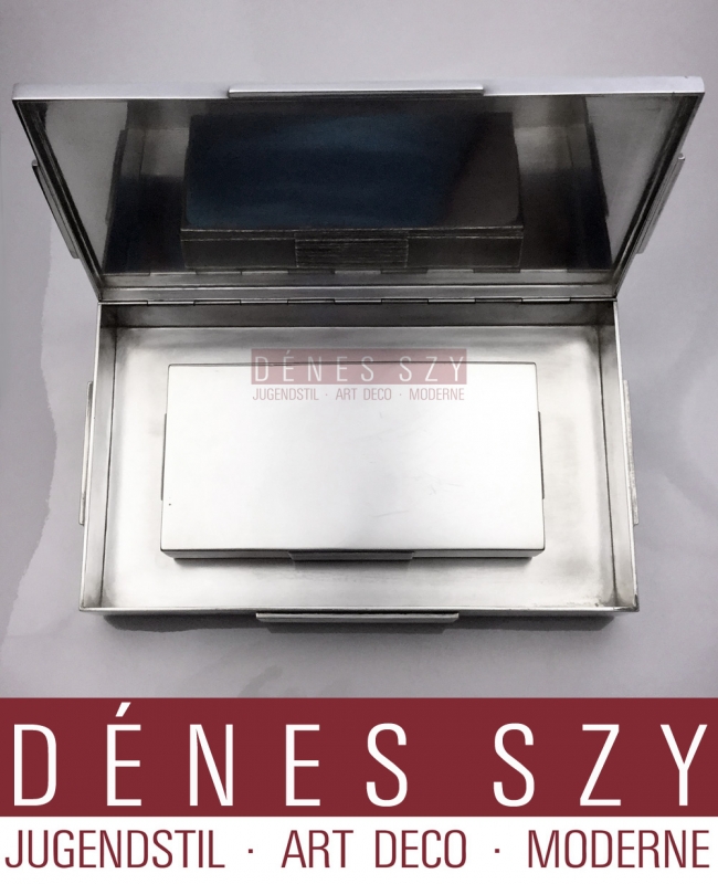 Scatola XXL in argento sterling Art Deco Georg Jensen 857 JJ