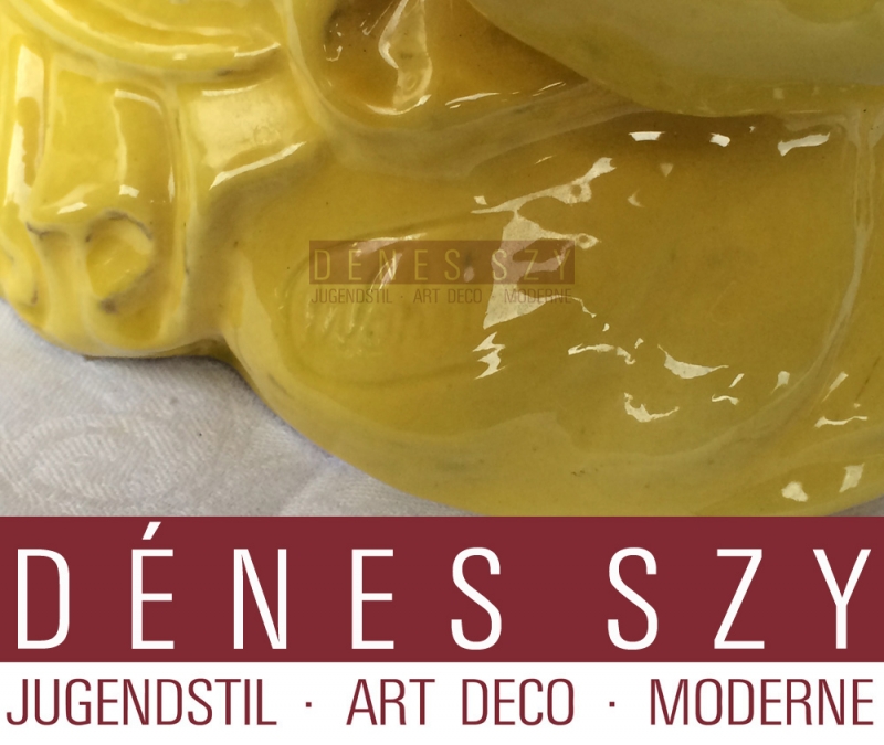 The Truth ceramic figure by Bernhard Hoetger Darmstadt Laeuger Karlsruhe