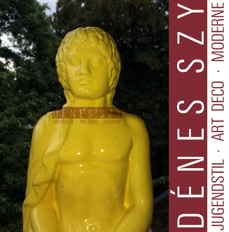 The Truth ceramic figure by Bernhard Hoetger Darmstadt Laeuger Karlsruhe