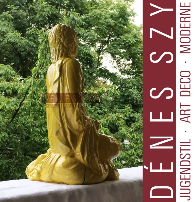 HOETGER: LA VÉRITÉ. Figure Art Nouveau, colonie d'artistes de Darmstadt, Allemagne