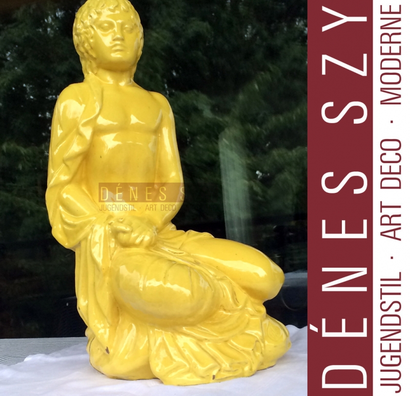 HOETGER: LA VÉRITÉ. Figure Art Nouveau, colonie d'artistes de Darmstadt, Allemagne