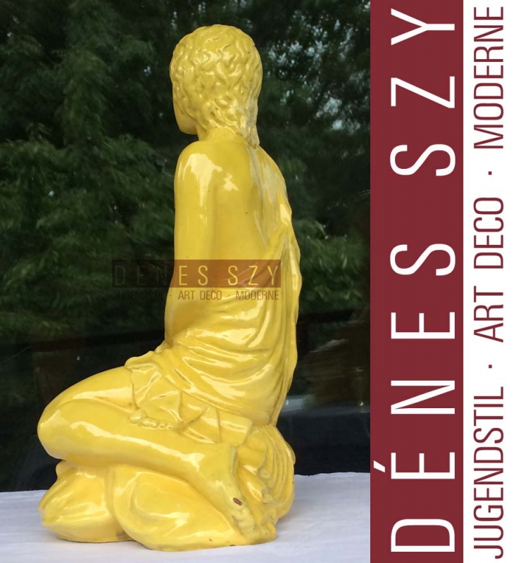 HOETGER: LA VÉRITÉ. Figure Art Nouveau, colonie d'artistes de Darmstadt, Allemagne