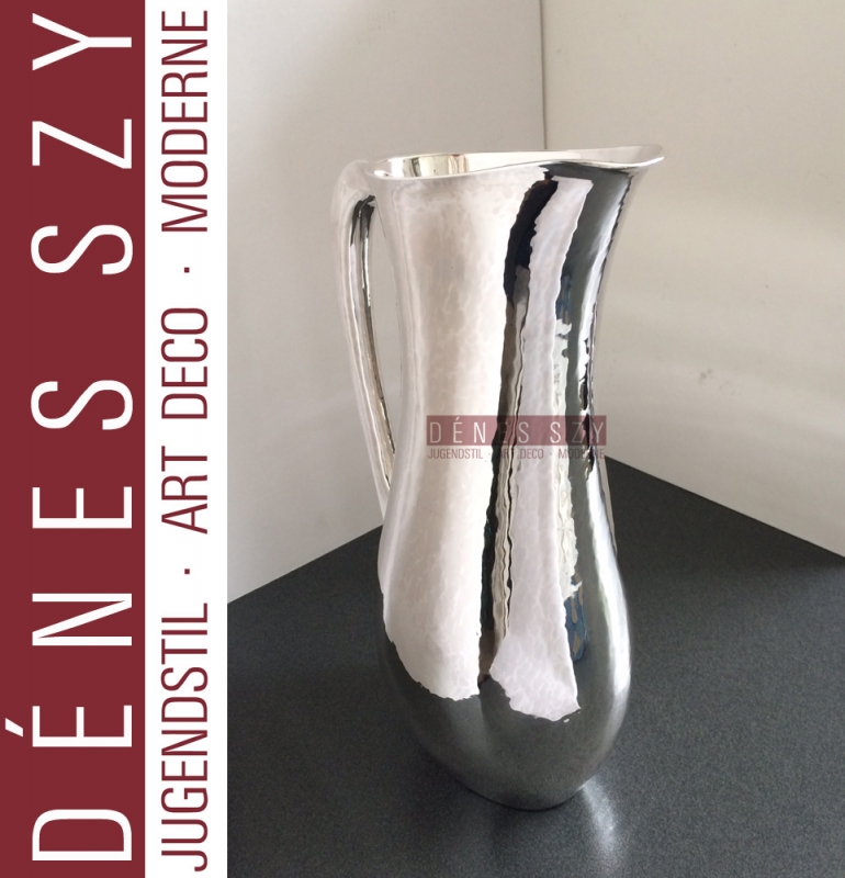 Art Deco, Bauhaus, Sterling silver pitcher, Design Emmy Roth 1928/30