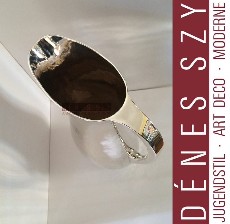 Art Deco, Bauhaus, Sterling silver pitcher, Design Emmy Roth 1928/30