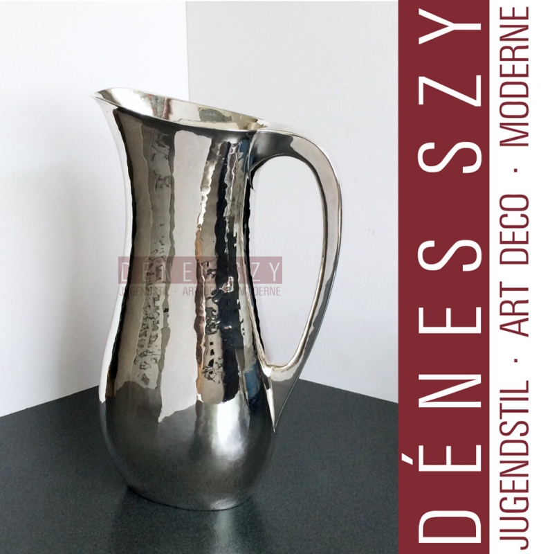 Emmy Roth Pichet à vin Art Déco en argent massif 1928/30