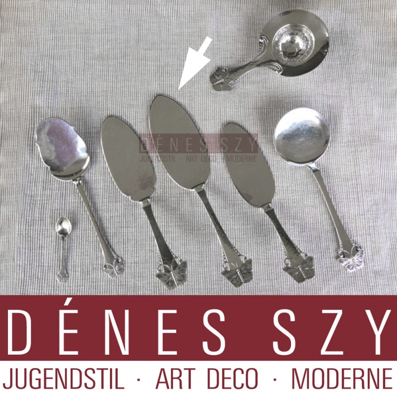 Butterfly - Danish Design Sterling Cutlery By Frigast, large pastry server