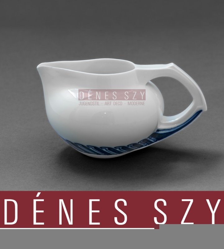 Henry van de Velde meissen porcelain, Peitschenhieb, whiplash, cream jug
