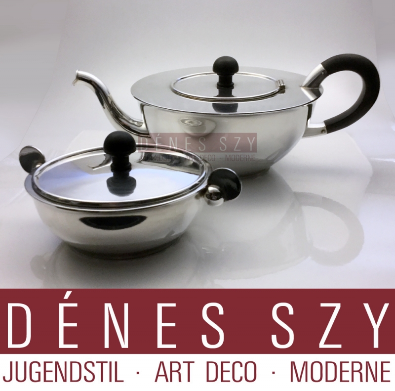 Paula Straus zucchiera epoca Art Deco argento tedesco