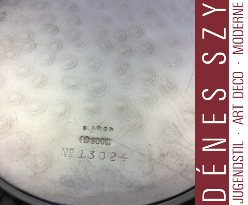 Paula Straus zucchiera epoca Art Deco argento tedesco