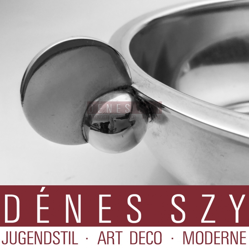 Paula Straus Art Deco teiera e zucchiera 13024 argento