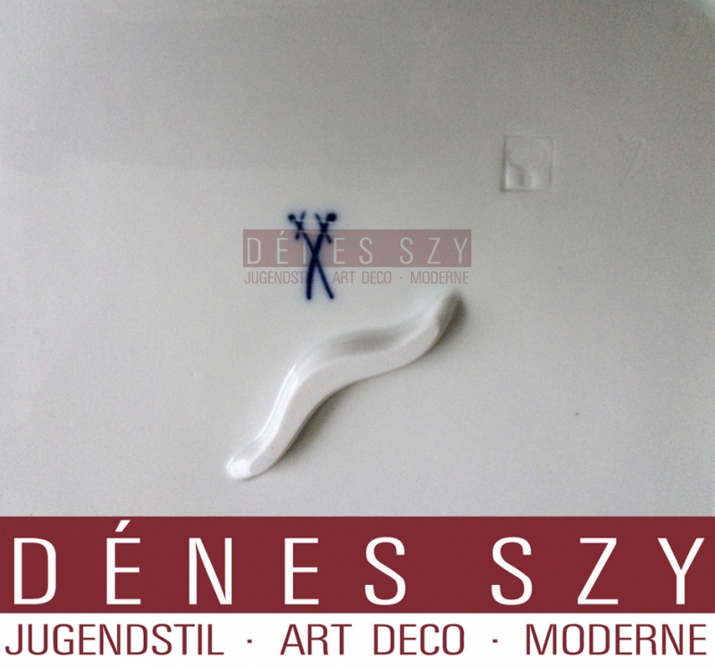 Henry van de Velde design, Peitschenhieb, Meissen art nouveau vegetable bowl