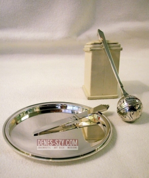 Georg Jensen Silber, Pyramide #15 A, Tee-Ei