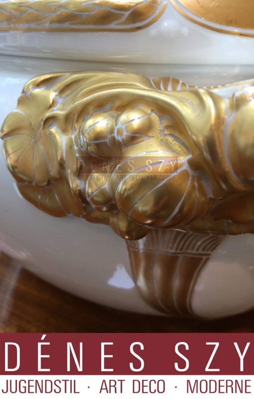 Terrine à couvercle rond KPM Berlin Schmuz-Baudiss Ceres