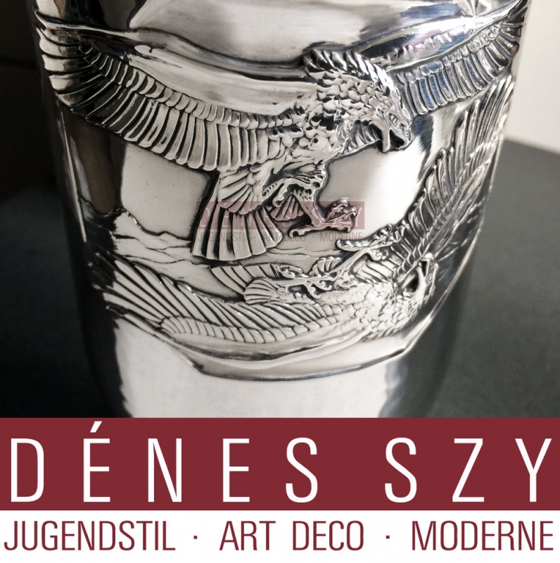 WWI 1914 Luftwaffe Ehrenpokal Silver Aviators Honor Goblet